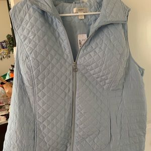 Plus Size Quilted Vest